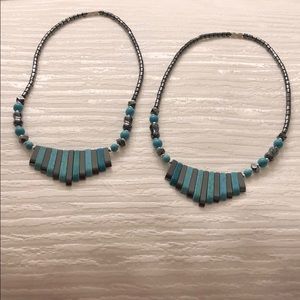 Turquoise and Silver Necklace